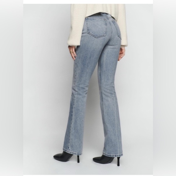 Reformation Peyton high rise bootcut Jean in Malta color size 27 - Picture 3 of 4